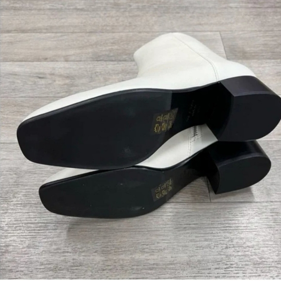 Rag & Bone Aslen Mid Boot Antique White Sz EU 39 US 8.5 & 9 $475 NIB - Picture 5 of 13